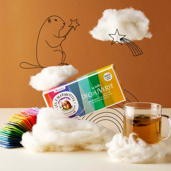 La boîte découverte contient 30 sachets différents, de quoi garnir un calendrier de l'avent DIY