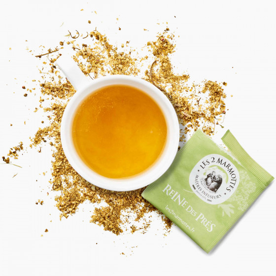 Meadowsweet herbal tea