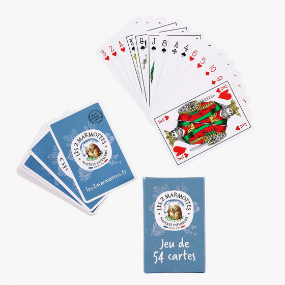 54-card deck from Les 2 Marmottes