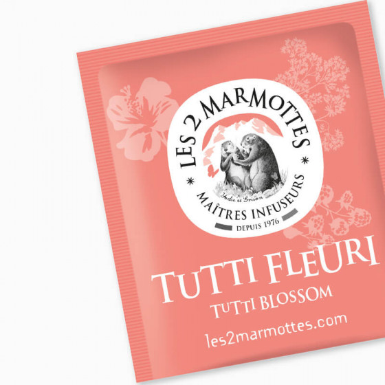 Sachet de tisane framboise sans arômes ajoutés Sachet de tisane framboise sans arômes ajoutés
