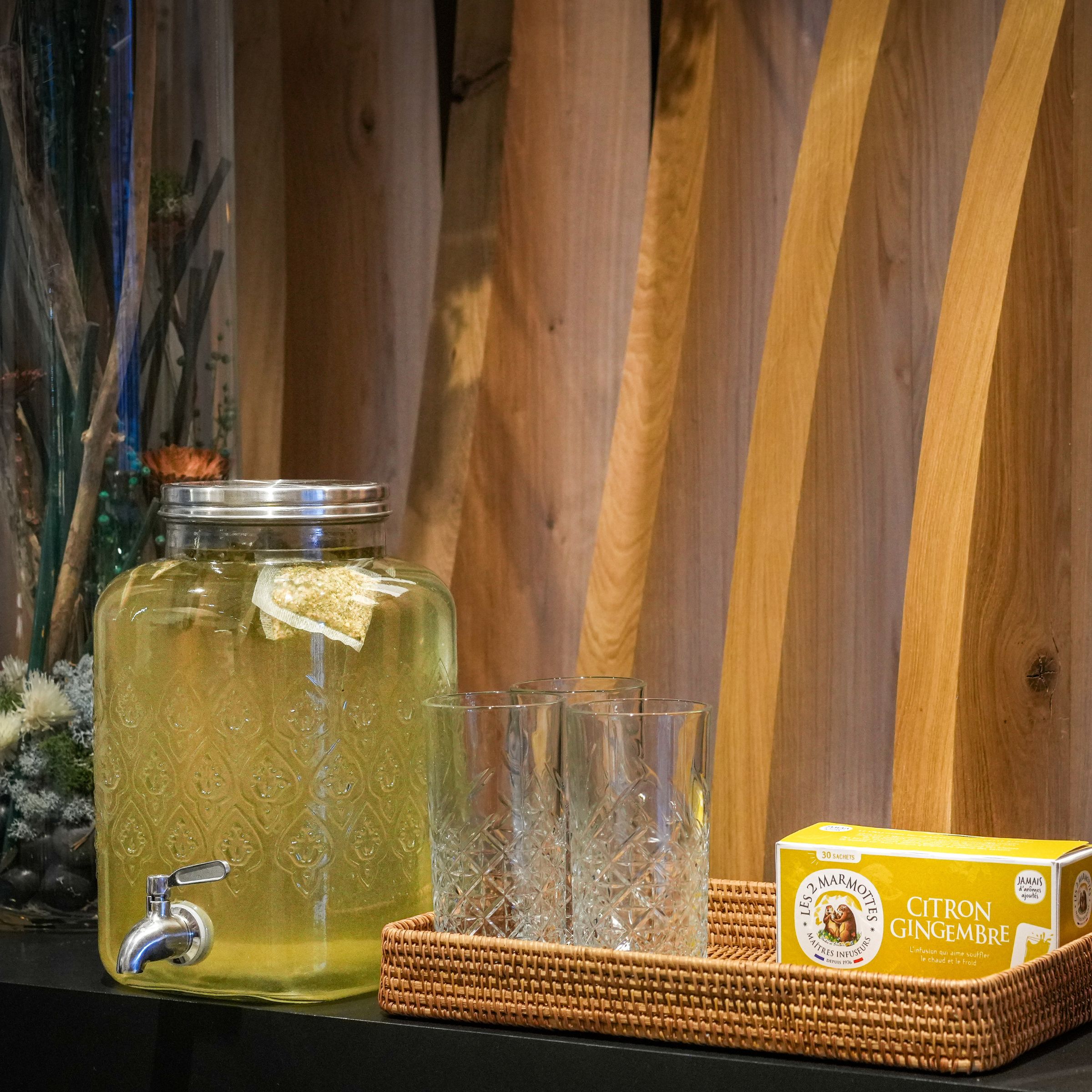 Infusions detox à servir au sauna