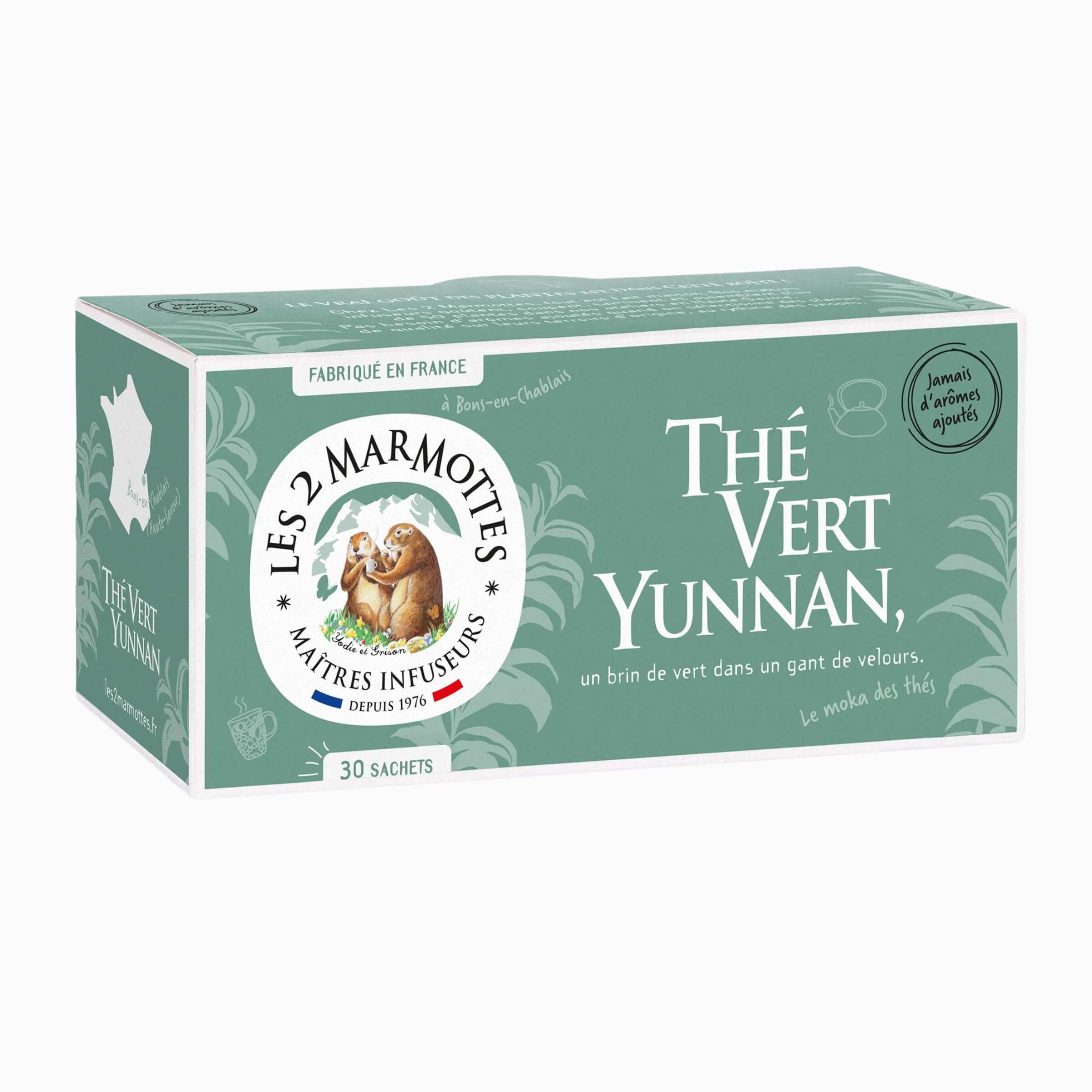 Le thé Yunnan Les 2 Marmottes n'est plus commercialisé