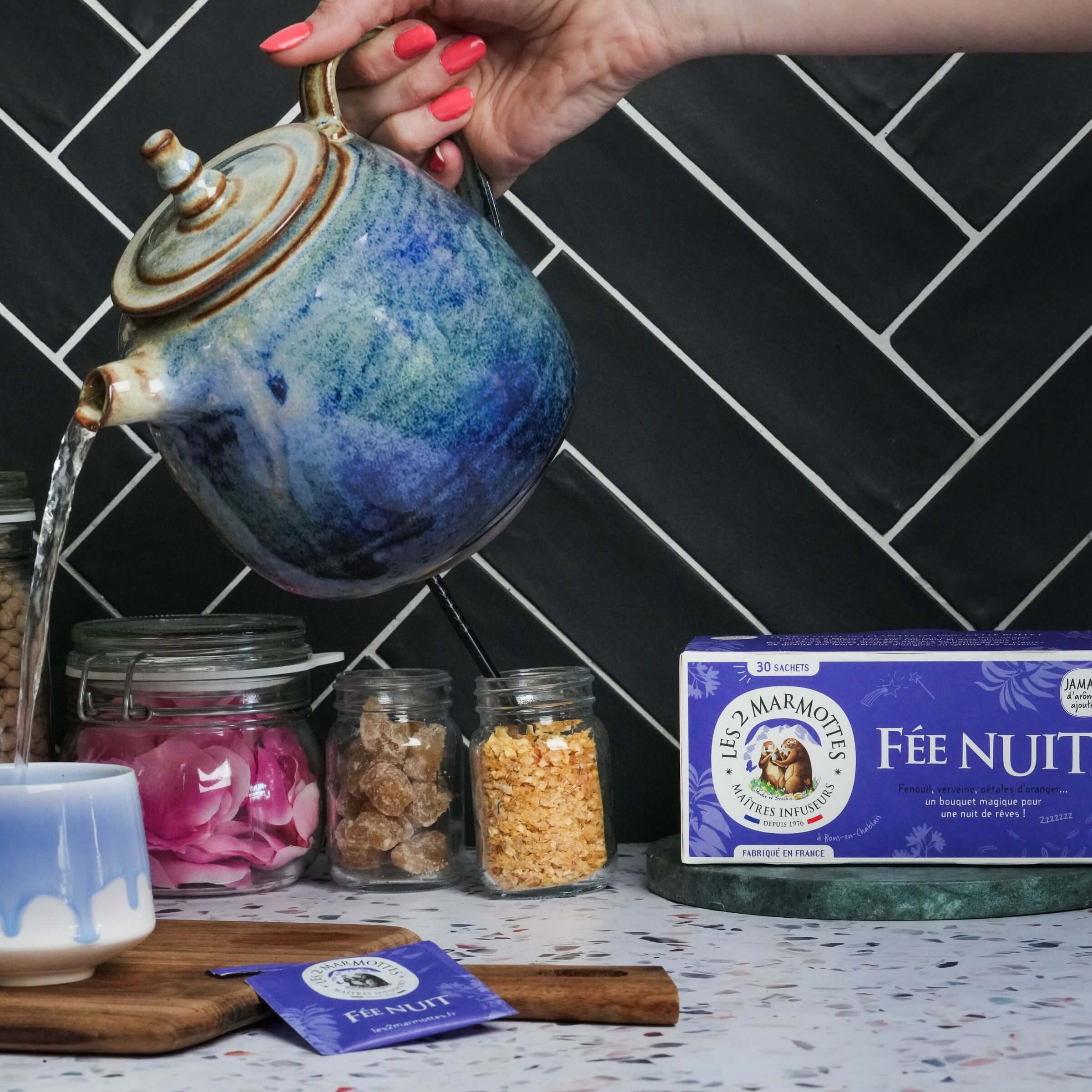 Infusion des Marmottes, infusion 7 plantes sans arômes ajoutés made in France