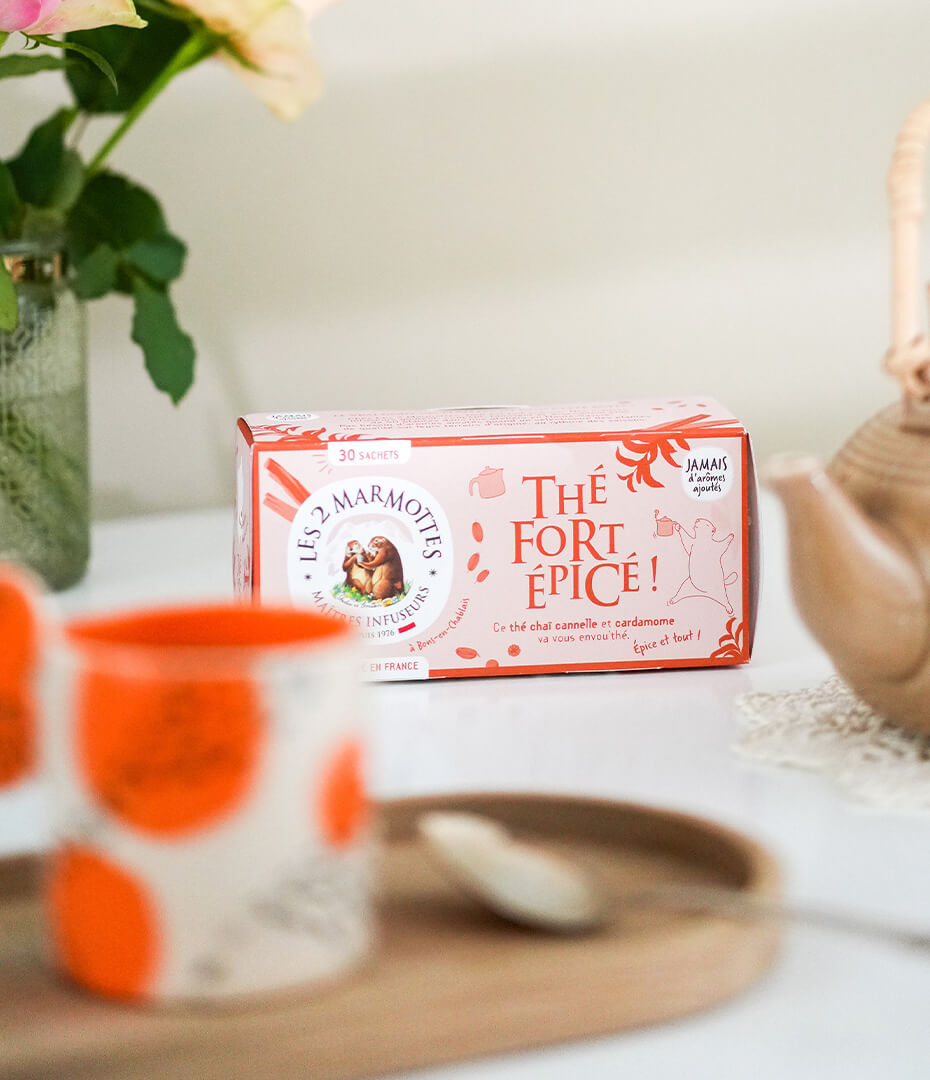 Thé Chai et Tea dej, 2 thés noirs bio pour le petit déjeuner