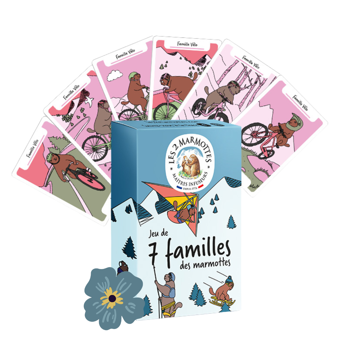 Jeu 7 Familles des Marmottes