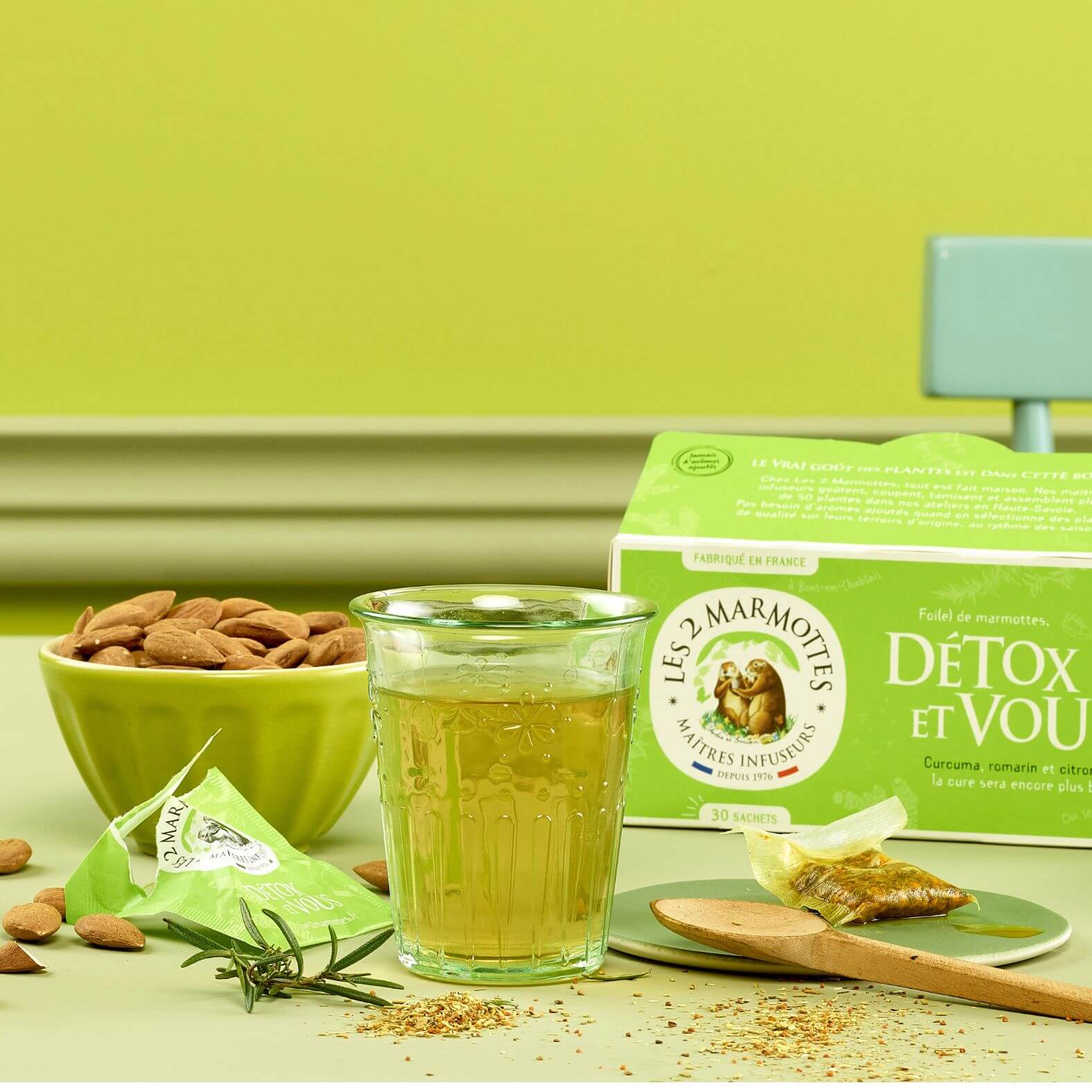 Tisane Detox et Vous au curcuma