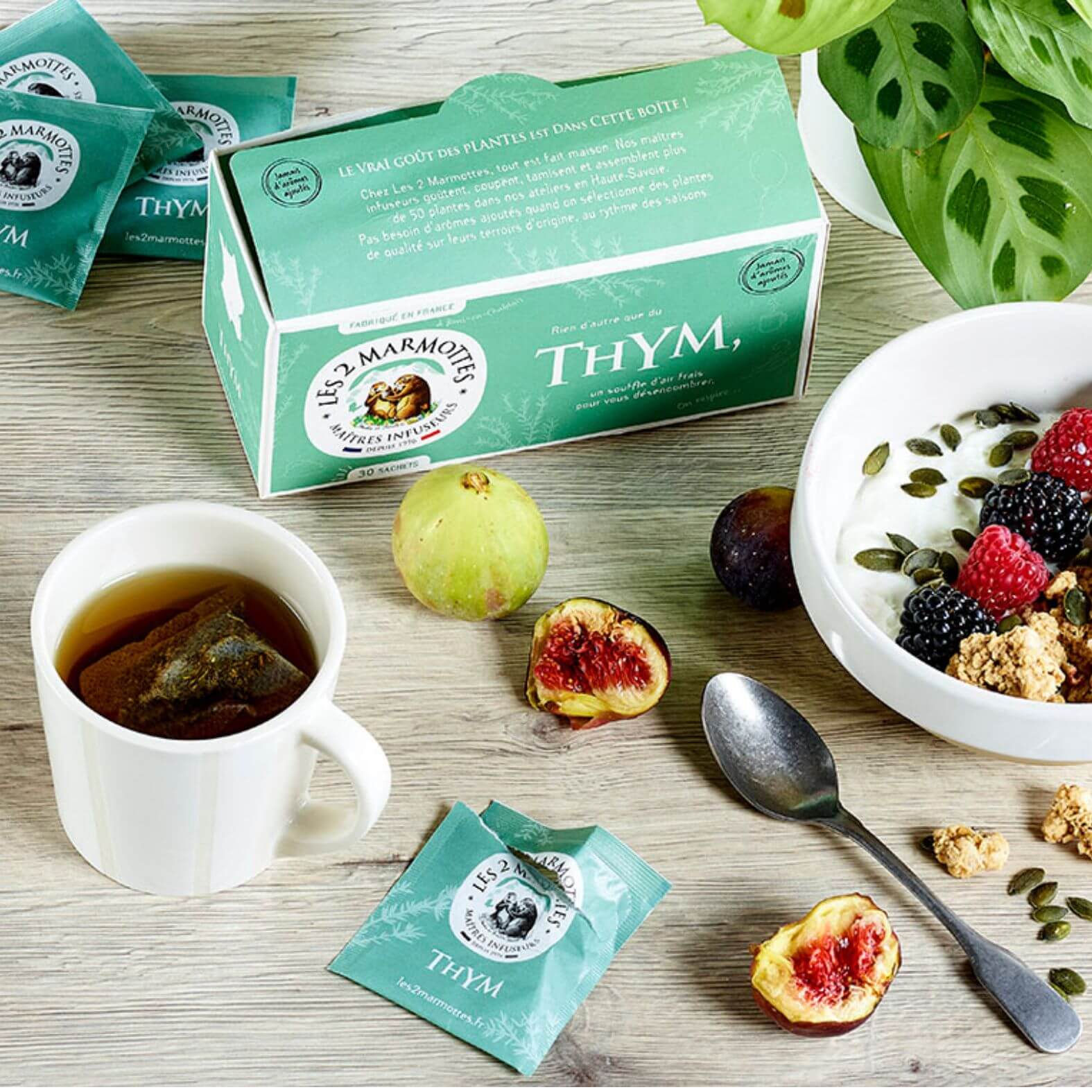 Tisane thym saine et naturelle